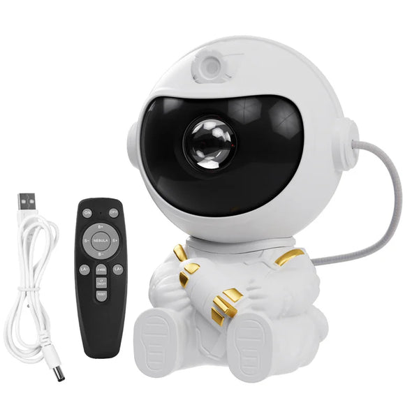 The Cosmic Roommate – Astronaut Galaxy Projector Night Light