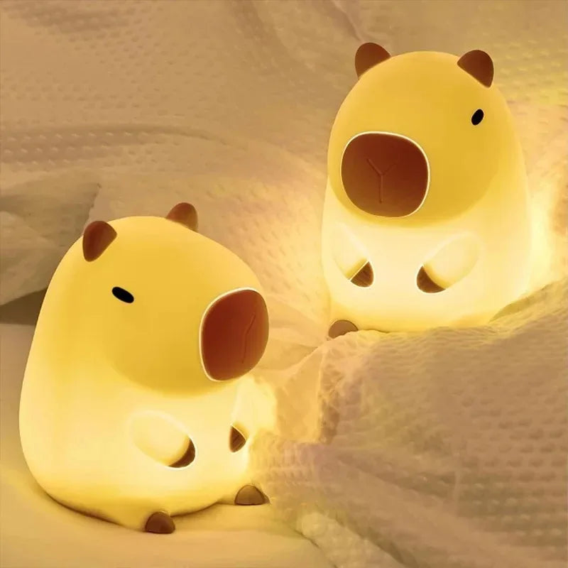The Cozy Capybara – Cute Capybara Night Light