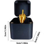 The Tiny Offense – Surprise Middle Finger Box Gag Prank