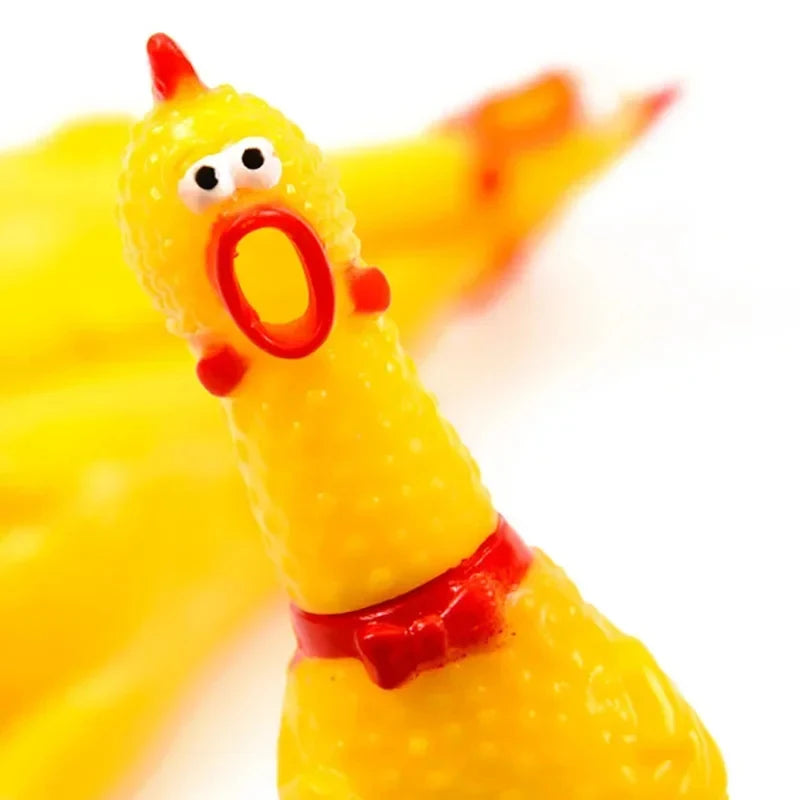 The Screaming Chicken – Rubber Chicken Gag Gift