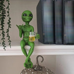 The Alien Party Guest – Drinking Alien Statue